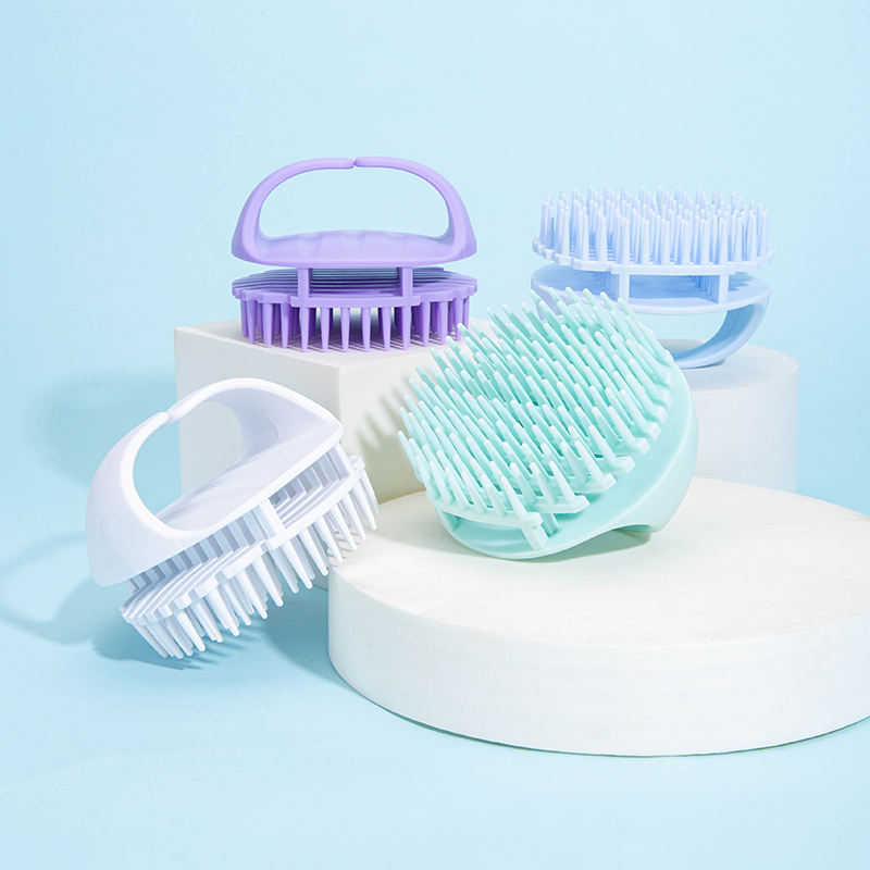 Plastic Massager Wet and Dry Hairdressing Comb