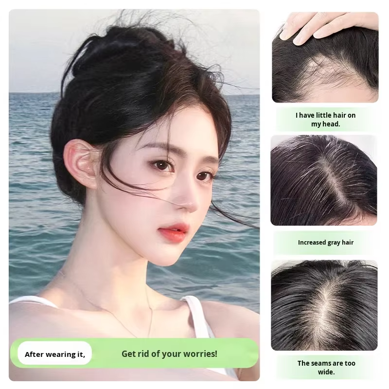Clip-In Bangs Hair Topper