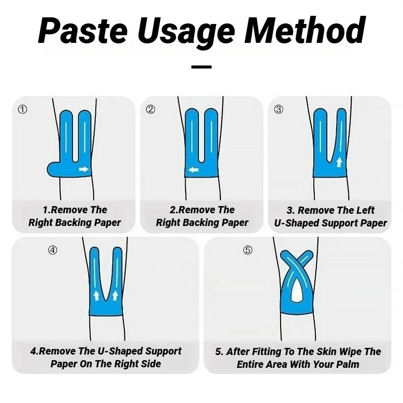 Kinesiology Tape Knee Support and Stability