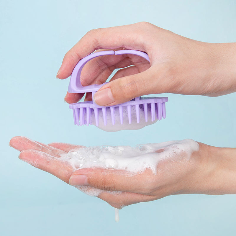 Plastic Massager Wet and Dry Hairdressing Comb