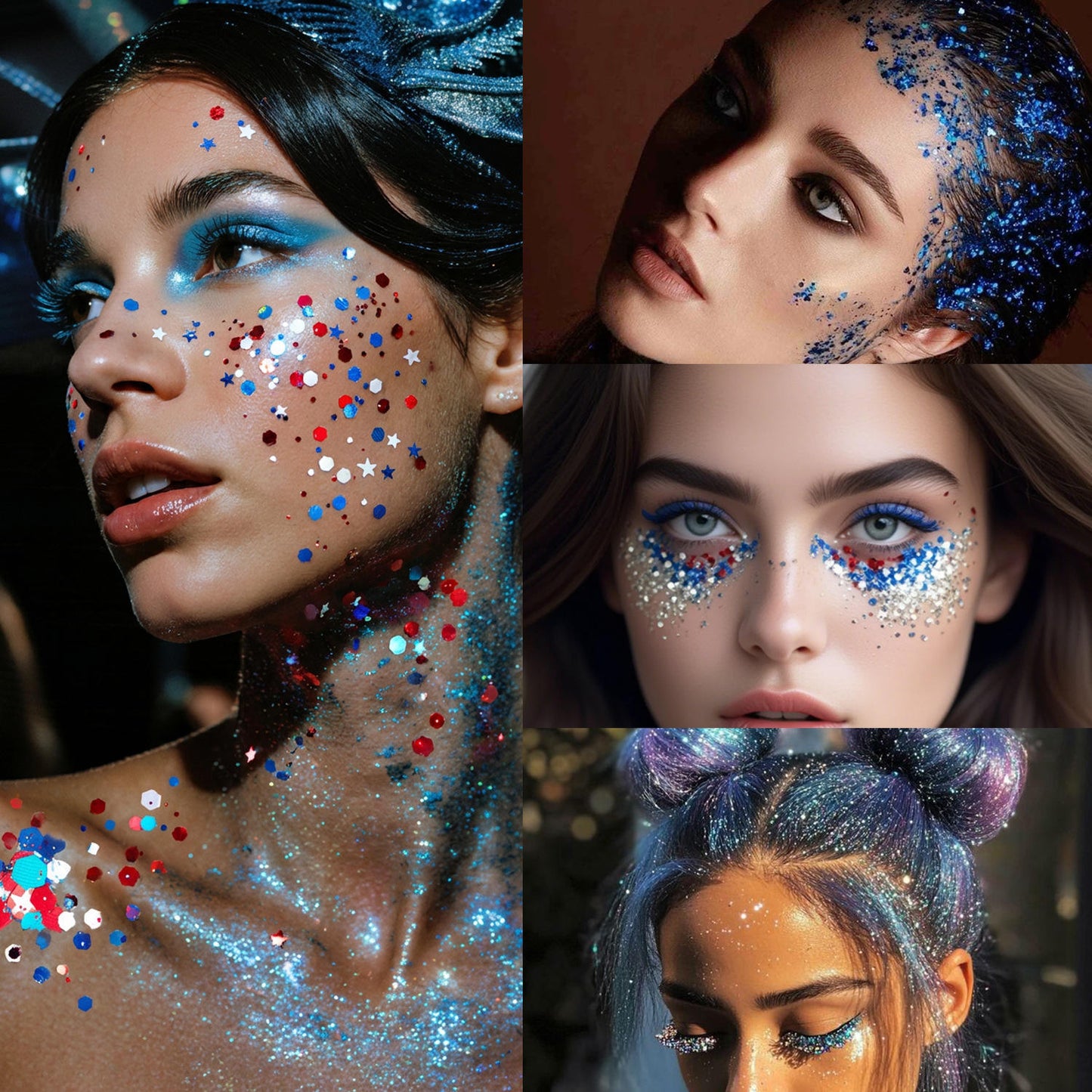 Waterproof Body Glitter Stick with Shimmer Effect