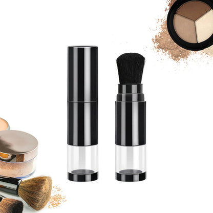 Powder Dispenser Refillable Powder Brush