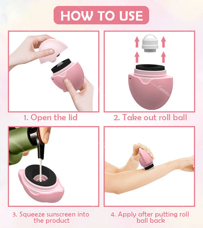 Silicon Sunscreen Applicator
