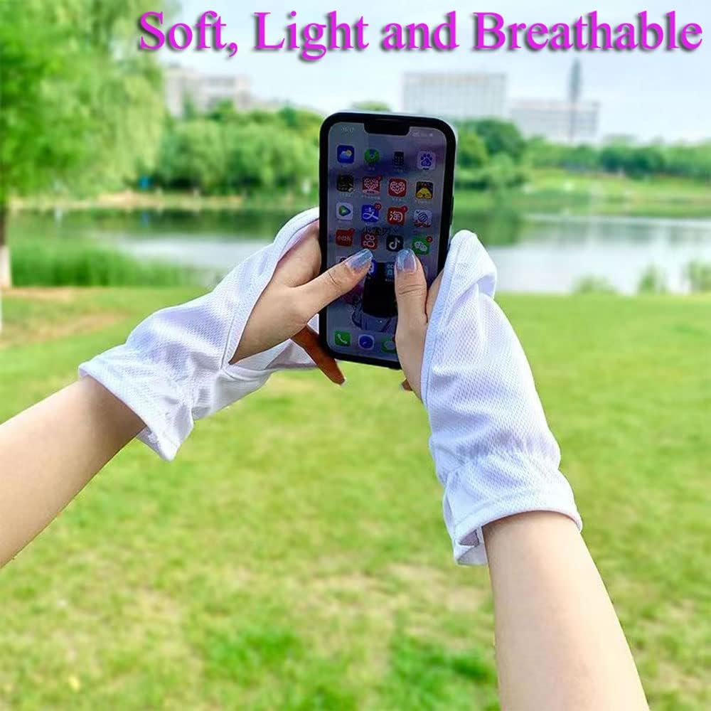 UV Protector Breathable Cooling Gloves