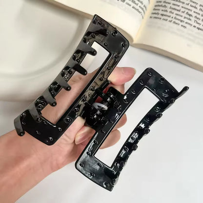 Rectangle Flexible Cloud Claw Clip