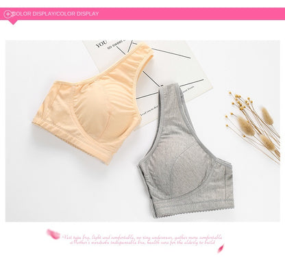 Women’s Cotton Front-Closure Bra