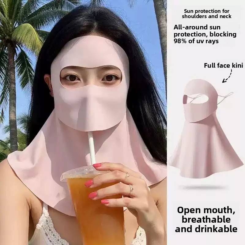 Sunscreen Mask Full Face Shading UV Protection