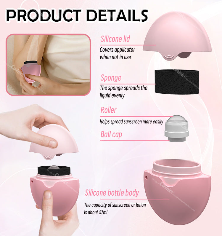Silicon Sunscreen Applicator