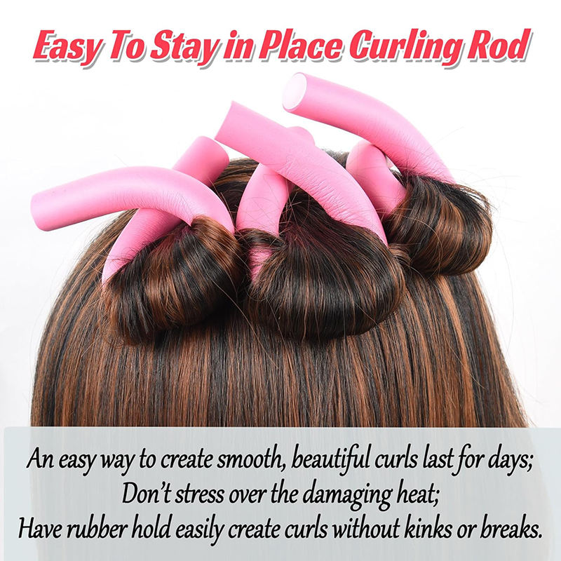 Curling Rods Heatless Soft Bendy Hair Roller