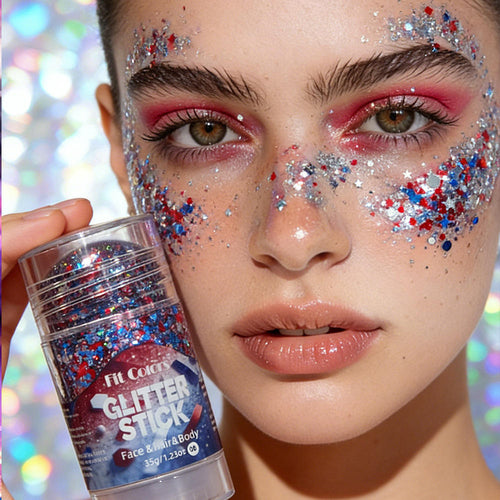 Waterproof Body Glitter Stick with Shimmer Effect