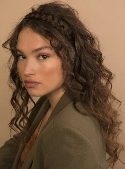 Braided Hair Headband Wig