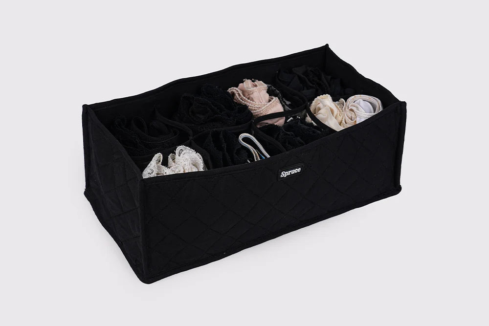 Elegant Innerwear Organizer (6 & 8 Compartment Storage)