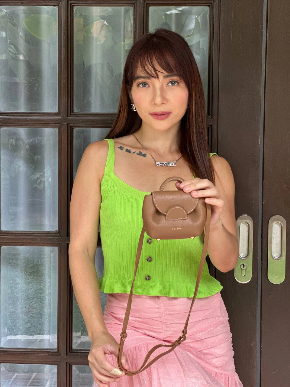 Mini Cosmetics Crossbody Bag