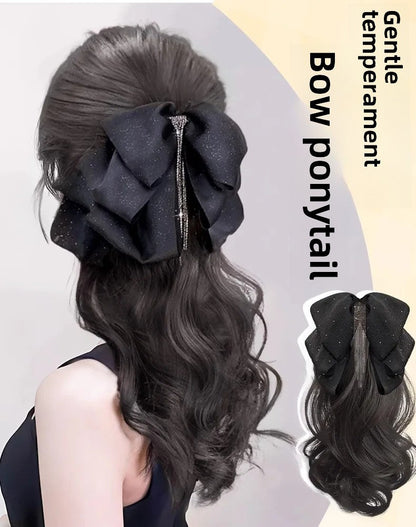 Ponytail Hair Extension Claw Clip Tassels