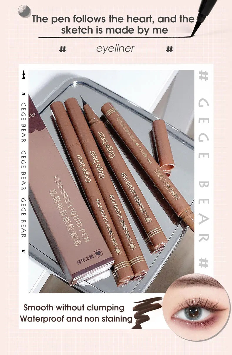 Waterproof Smooth Long-Lasting Eyeliner Liquid Pen