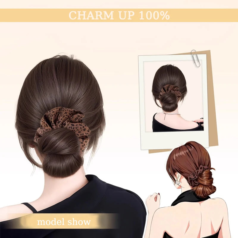 Synthetic Clip-In Hair Extension For Styling
