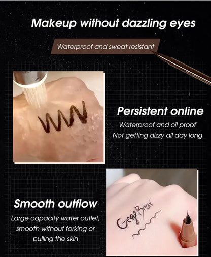 Waterproof Smooth Long-Lasting Eyeliner Liquid Pen