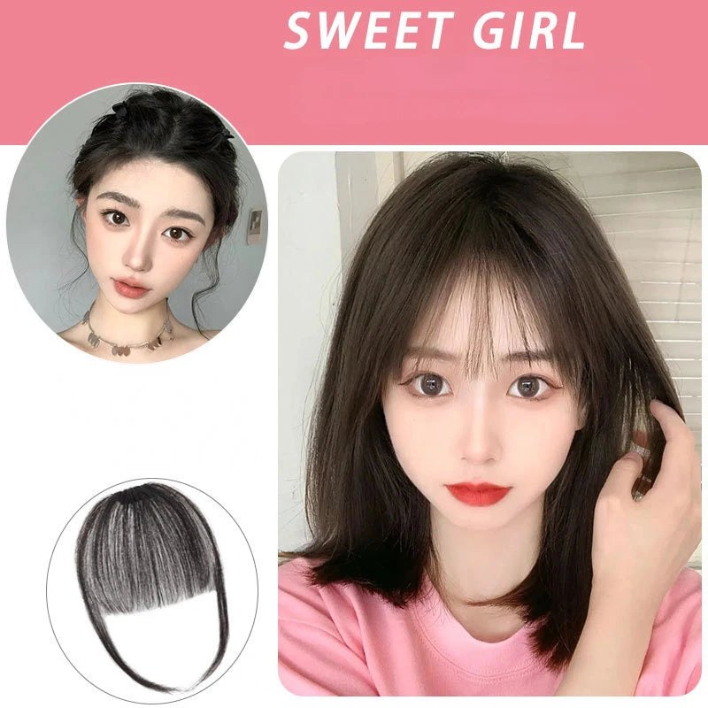 Clip-In Bangs Hair Styling Extension