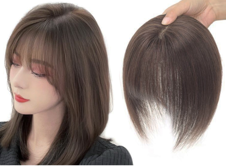 Sowee Synthetic Hair Toupee with Bangs