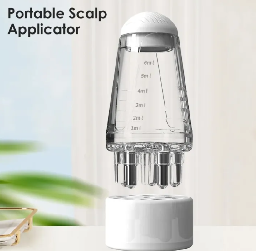 Hair Oil Applicator Comb Massager