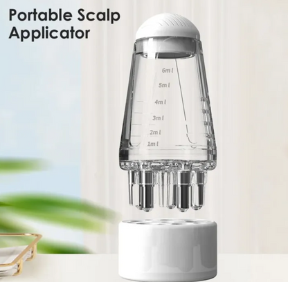 Hair Oil Applicator Comb Massager