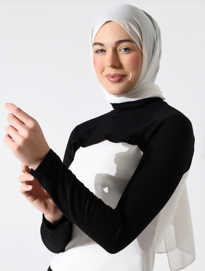 Neck Cover with Long Sleeves