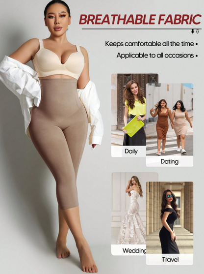 3-in-1 Shapewear Capri Leggings