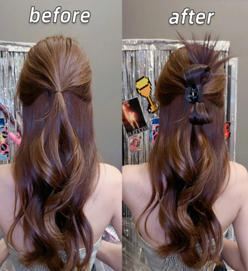Elegance Messy Clip-in Hair Bun