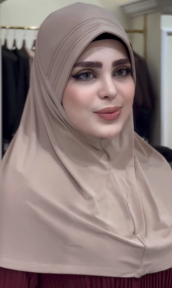 Practical Ready-made Interlocking Hijab Scarf