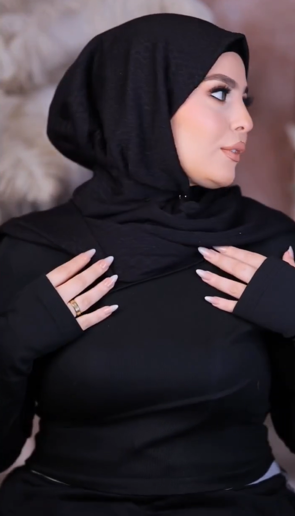 Effortless Stretch Warm Ribbed Shawl Scarf