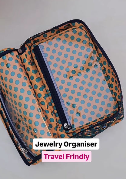 Large Jewellery Organizer Box (1Bag + 6Pouches)