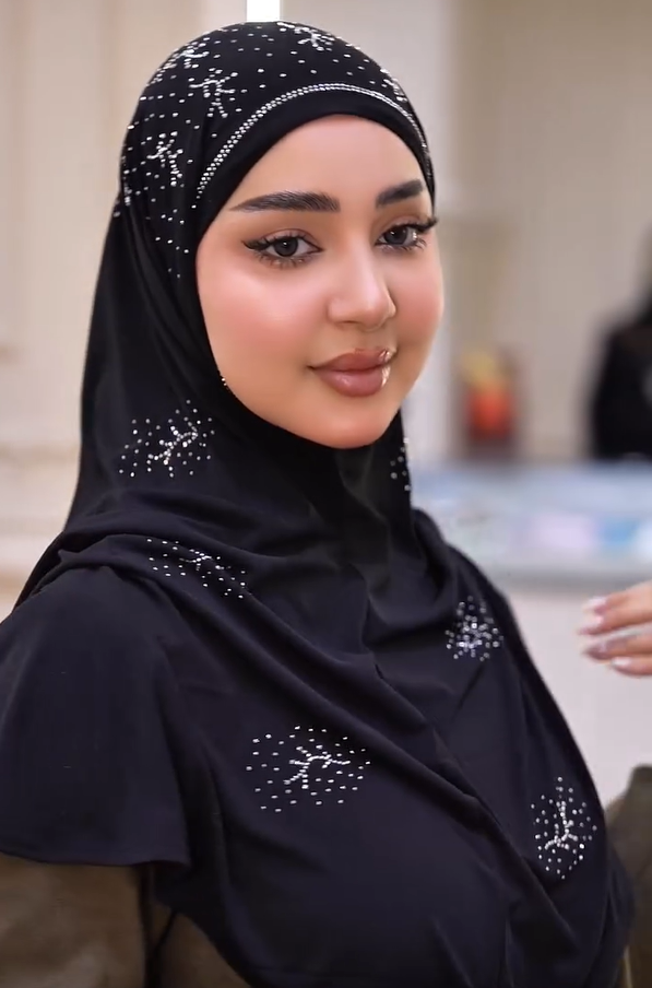 Luxe Shine Rhinestone Headscarf