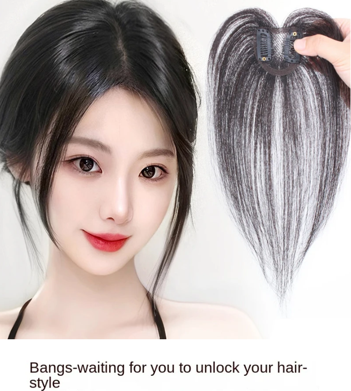 Clip-In Bangs Hair Topper
