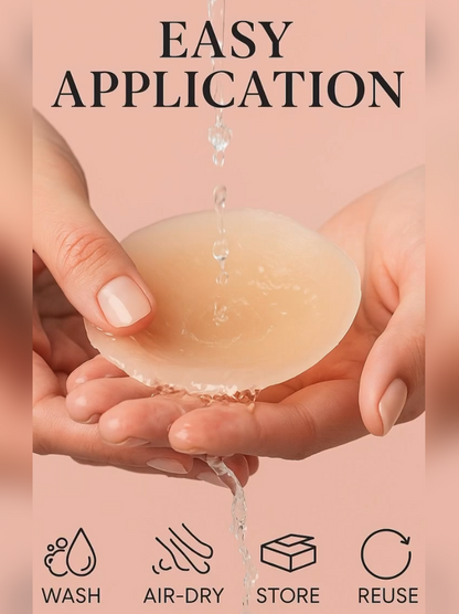 Non-Slip Reusable Nipple Covers For Women