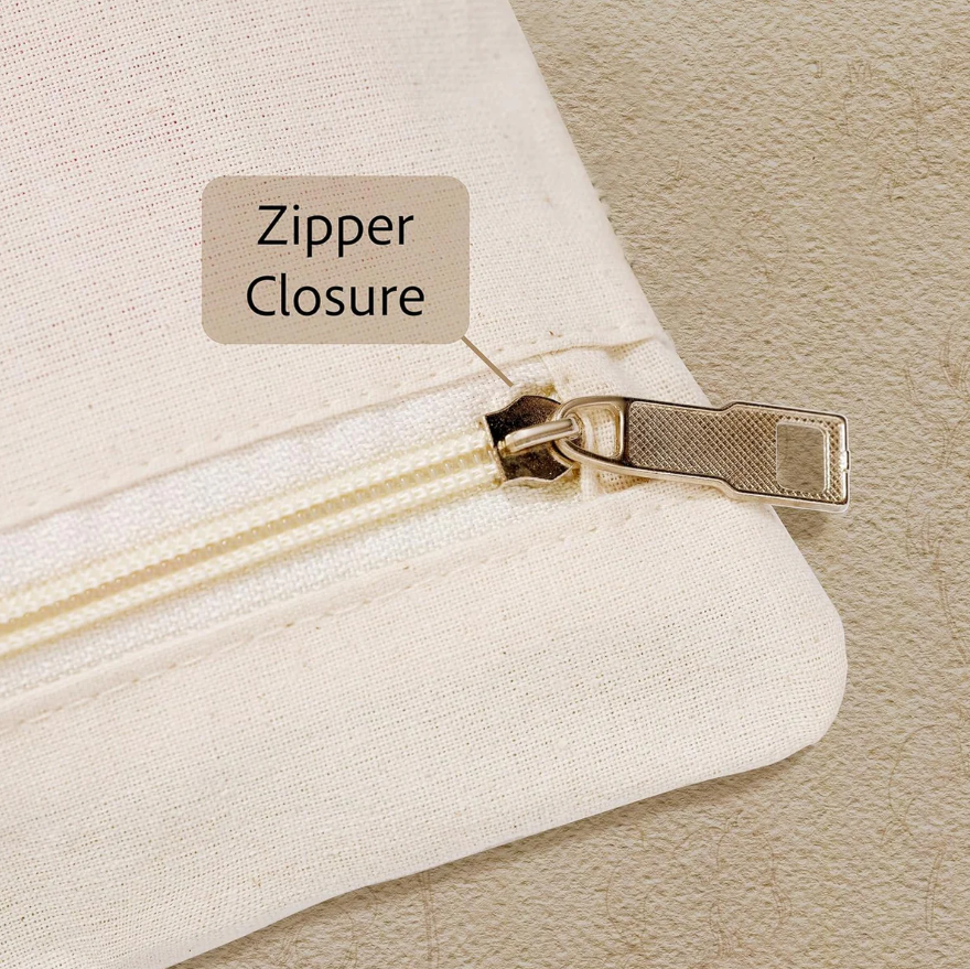 Reusable Cotton Saree Covers With Zip for Storage