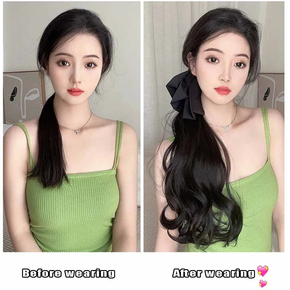 Synthetic Ponytail Wig Hairpiece