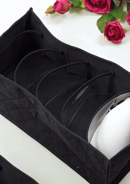 Elegant Innerwear Organizer (6 & 8 Compartment Storage)