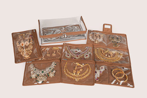 Luxe Transparent Large Jewellery Organiser