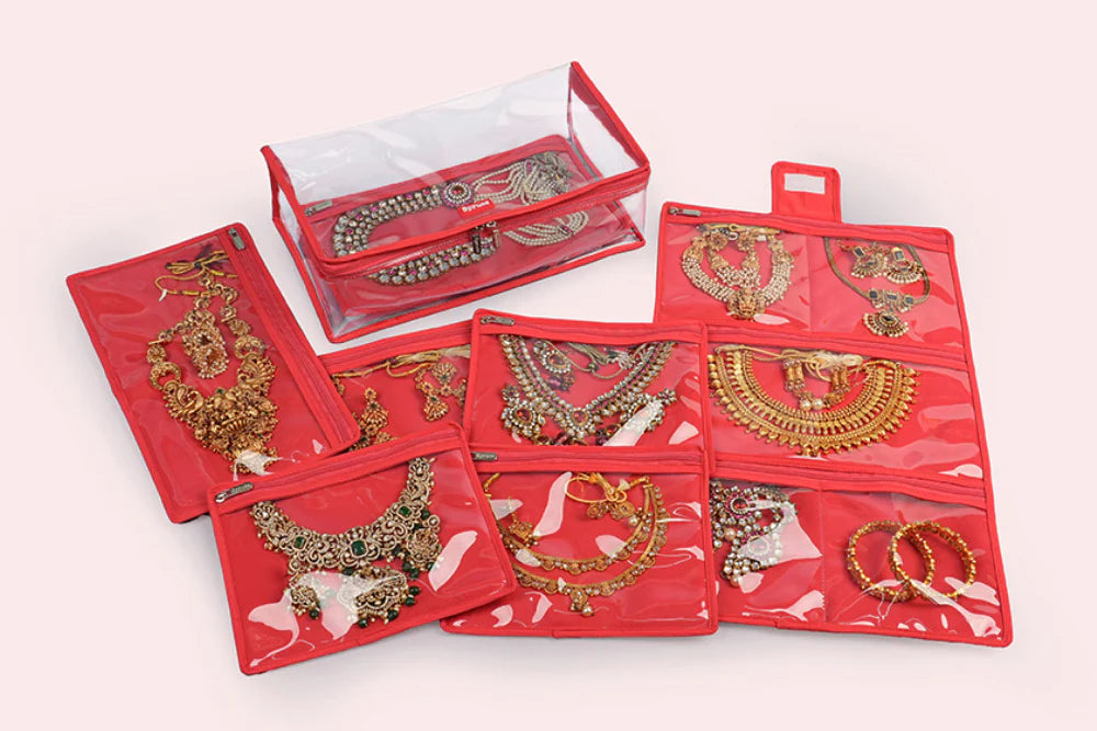 Luxe Transparent Large Jewellery Organiser