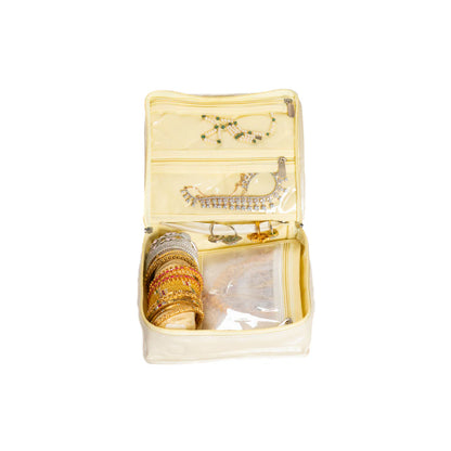 Travelling Jewellery Organizer (Bangle Roll & Detachable Pouches)
