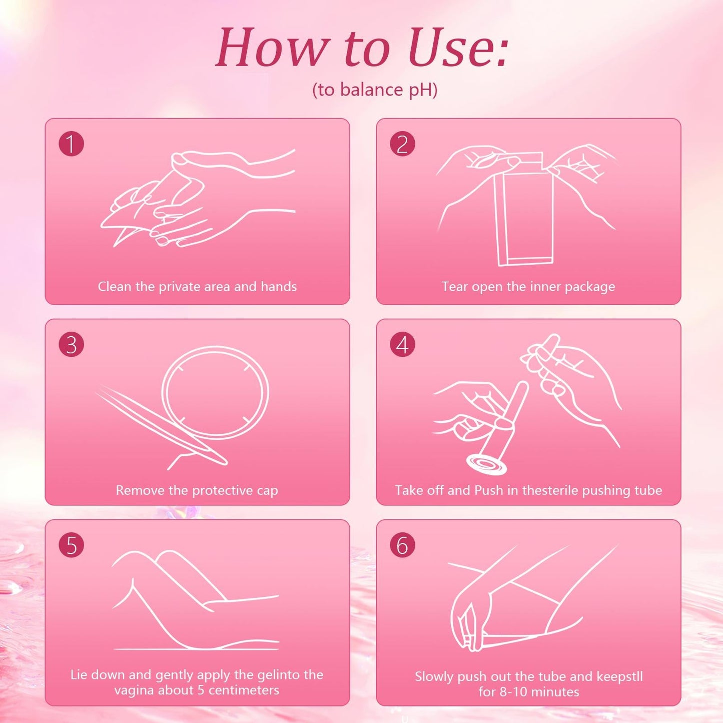 Vaginal Moisturizing Tightening Care Gel for Women