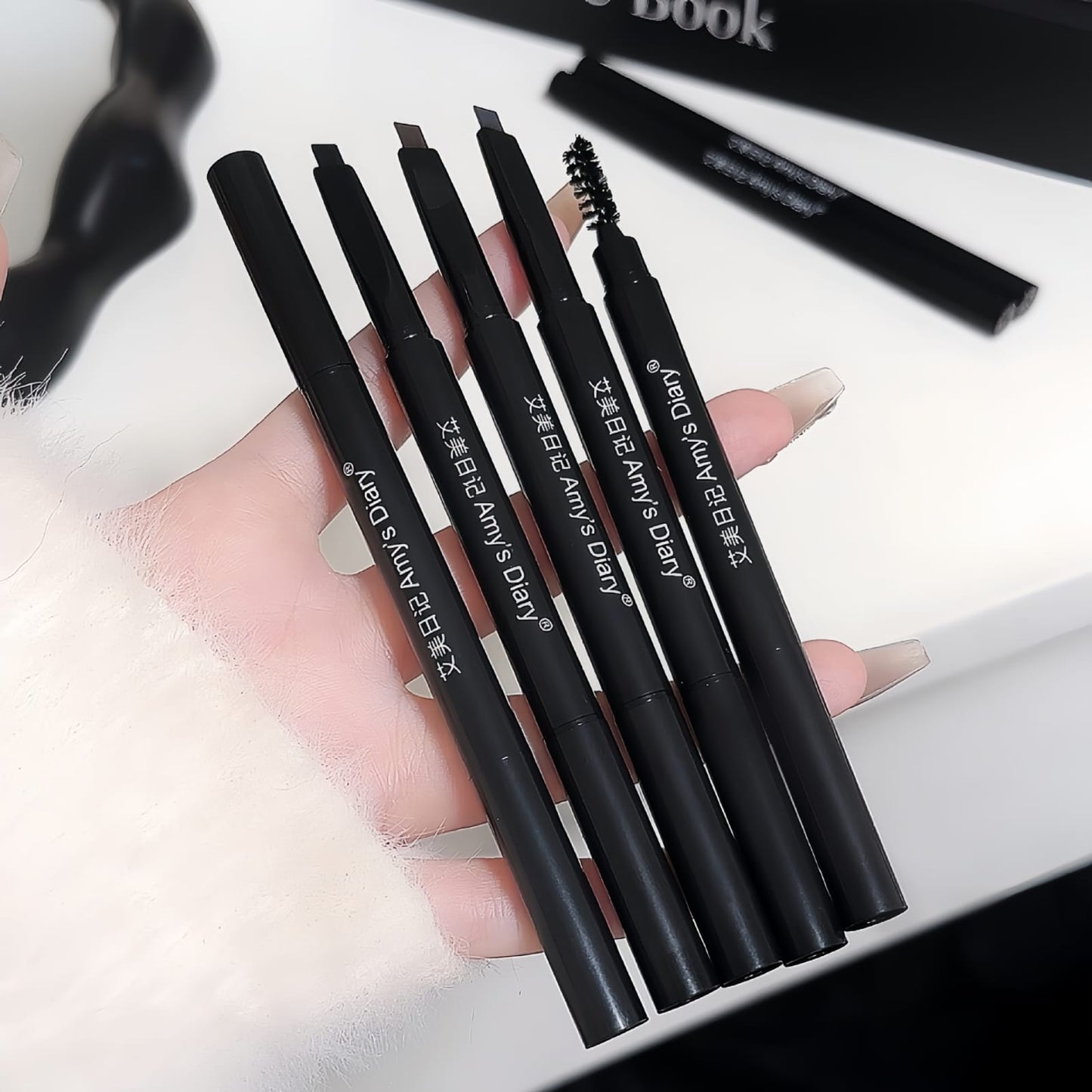 Automatic Double Headed Eyebrow Pencil