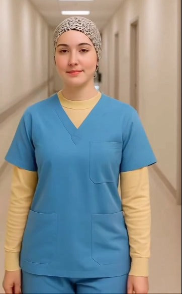 Neck Cover with Long Sleeves