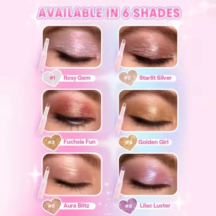 Blendable Lightweight Jelly Shimmer Highlighter Eyeshadow