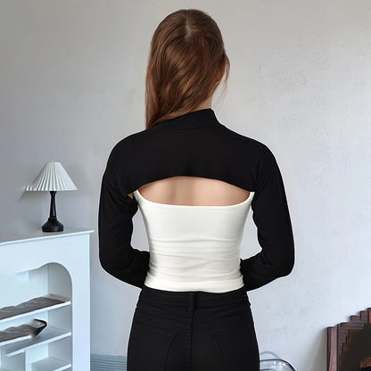 Neck Cover with Long Sleeves