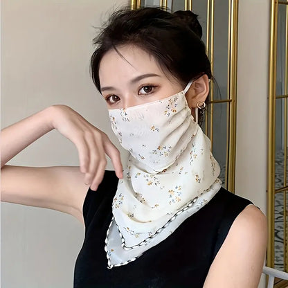Sun-Protective Face Mask & Neck Gaiter Scarf