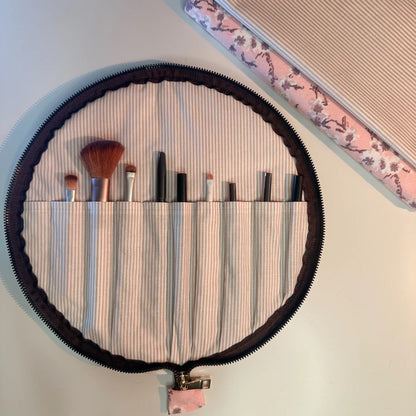 Portable Travel Makeup Organizer Zipper Bag