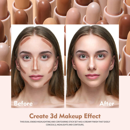2-in-1 Beauty Essential Highlight & Contouring Stick