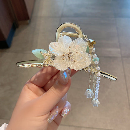 Flower Tassel Butterfly Hair Clip Clamps