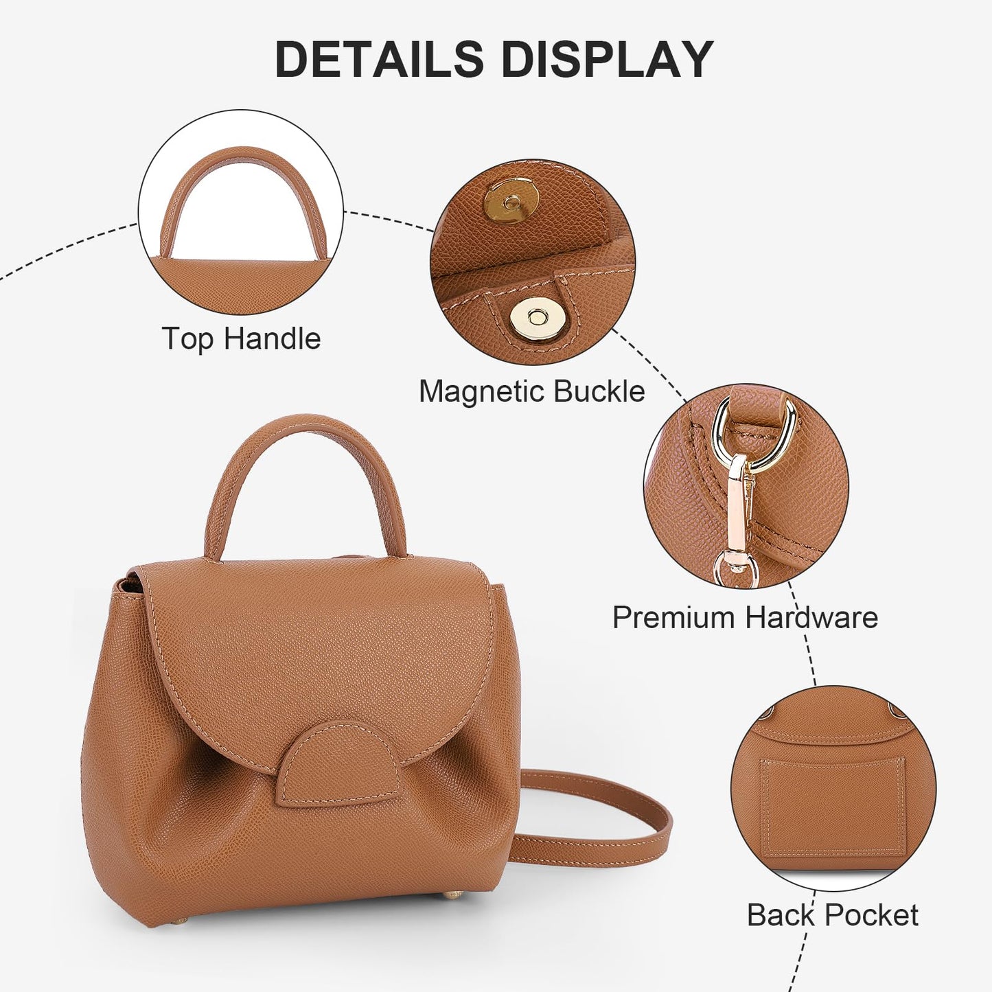 Mini Cosmetics Crossbody Bag